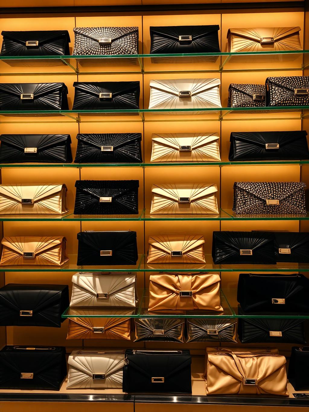 Colección de carteras y clutches de lujo